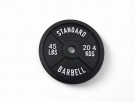 Barbell Weight Coaster - Vektskive glassbrikke thumbnail