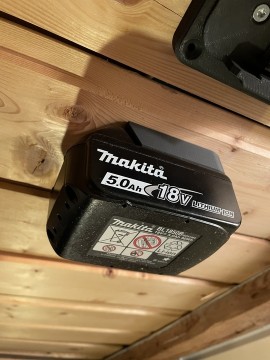 Makita Batterihenger